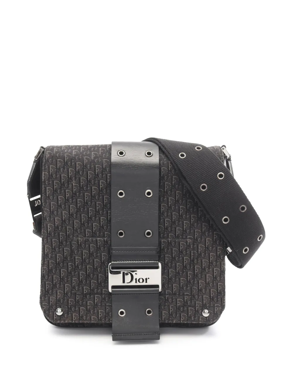 Christian Dior Pre-Owned 20th Century Diorissimo Trotter Canvas Street Chic crossbody bag - Black