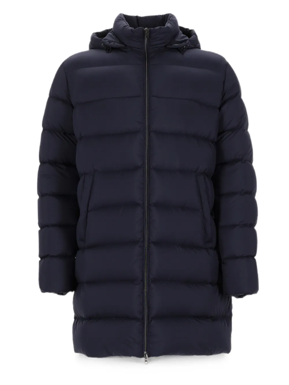 Herno Gewatteerd jack met capuchon Blauw
