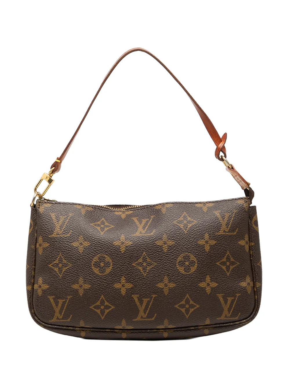 Louis Vuitton Pre-Owned 2001 Monogram Pochette Accessoires Schultertasche - Braun