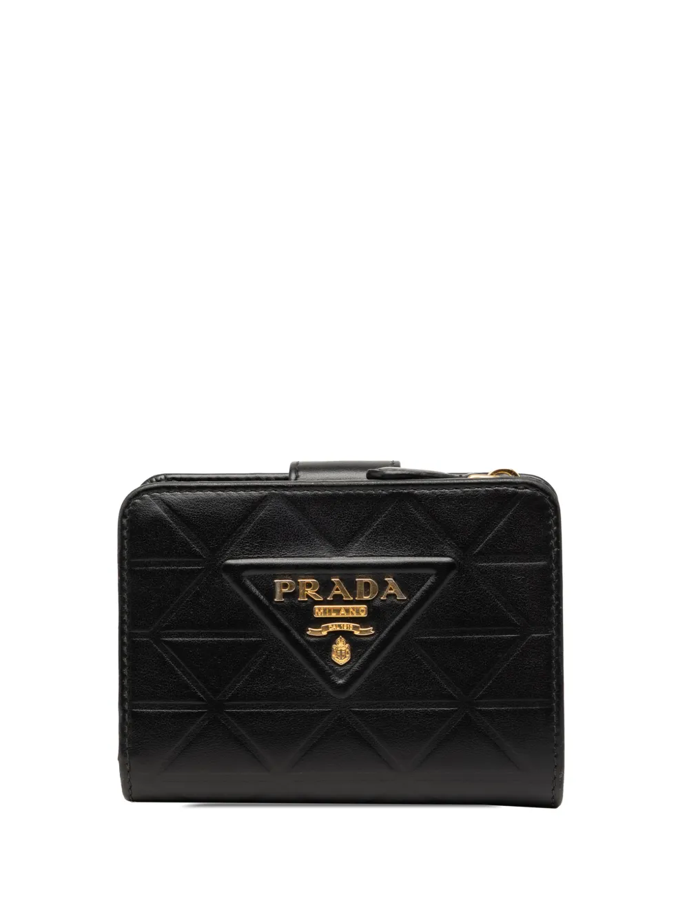 Prada Pre-Owned Portafoglio bi-fold 2010-2026 - Nero