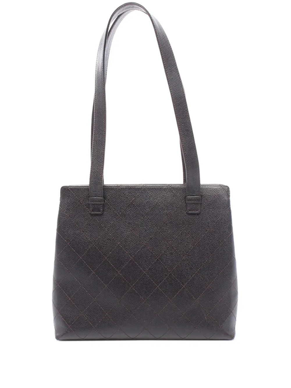 CHANEL Pre-Owned 1997-1999 CC Caviar Wild Stitch tote bag - Brown