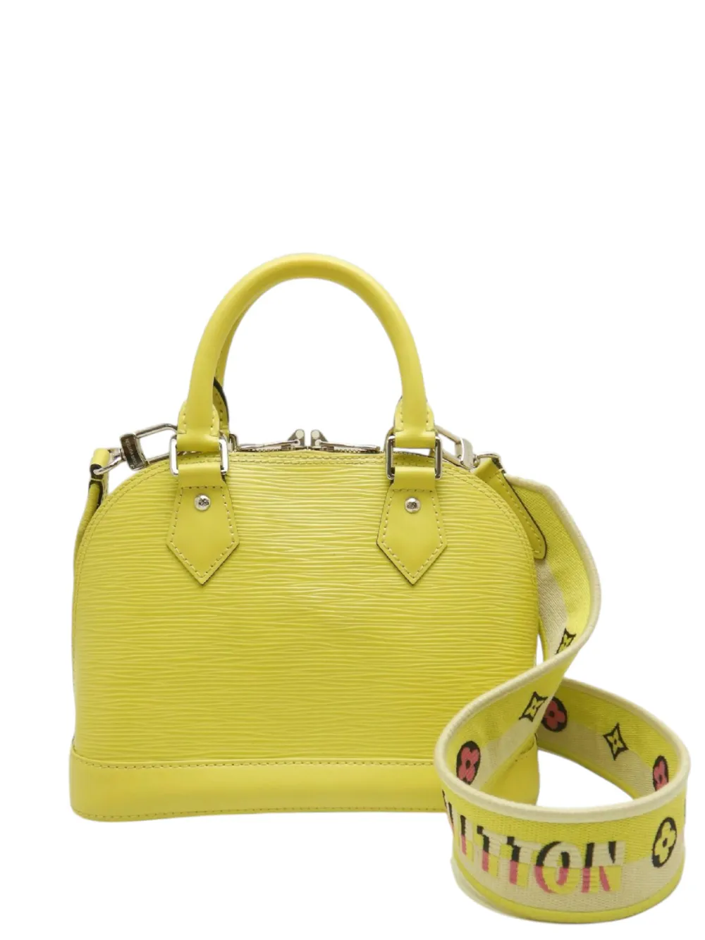 Louis Vuitton Pre-Owned 2020 Epi Alma BB Satchel-Tasche - Gelb