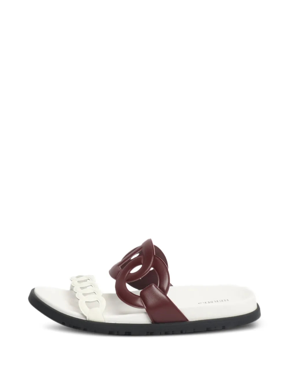 Hermès Pre-Owned Extra Sandalen mit Cut-Out - Weiß