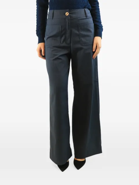 Sessùn pinstripe wide-leg trousers