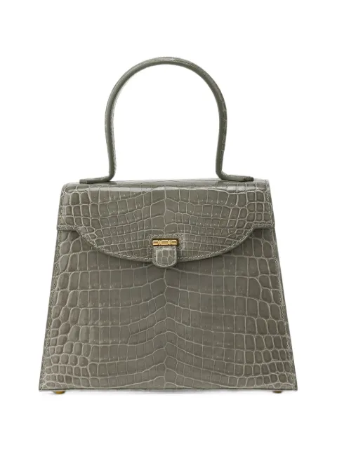 KWANPEN crocodile-effect leather tote bag