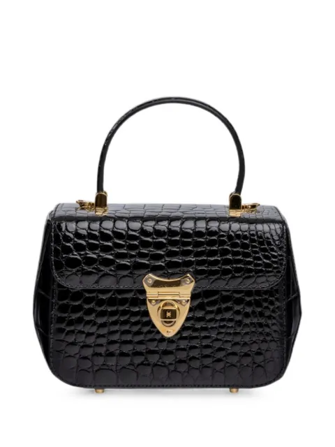 KWANPEN leather top-handle tote bag