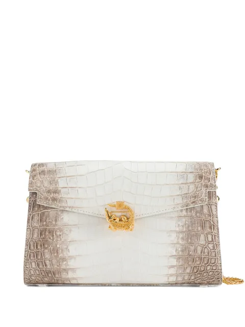 KWANPEN crocodile-effect shoulder bag