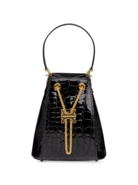KWANPEN leather chain-link tote bag