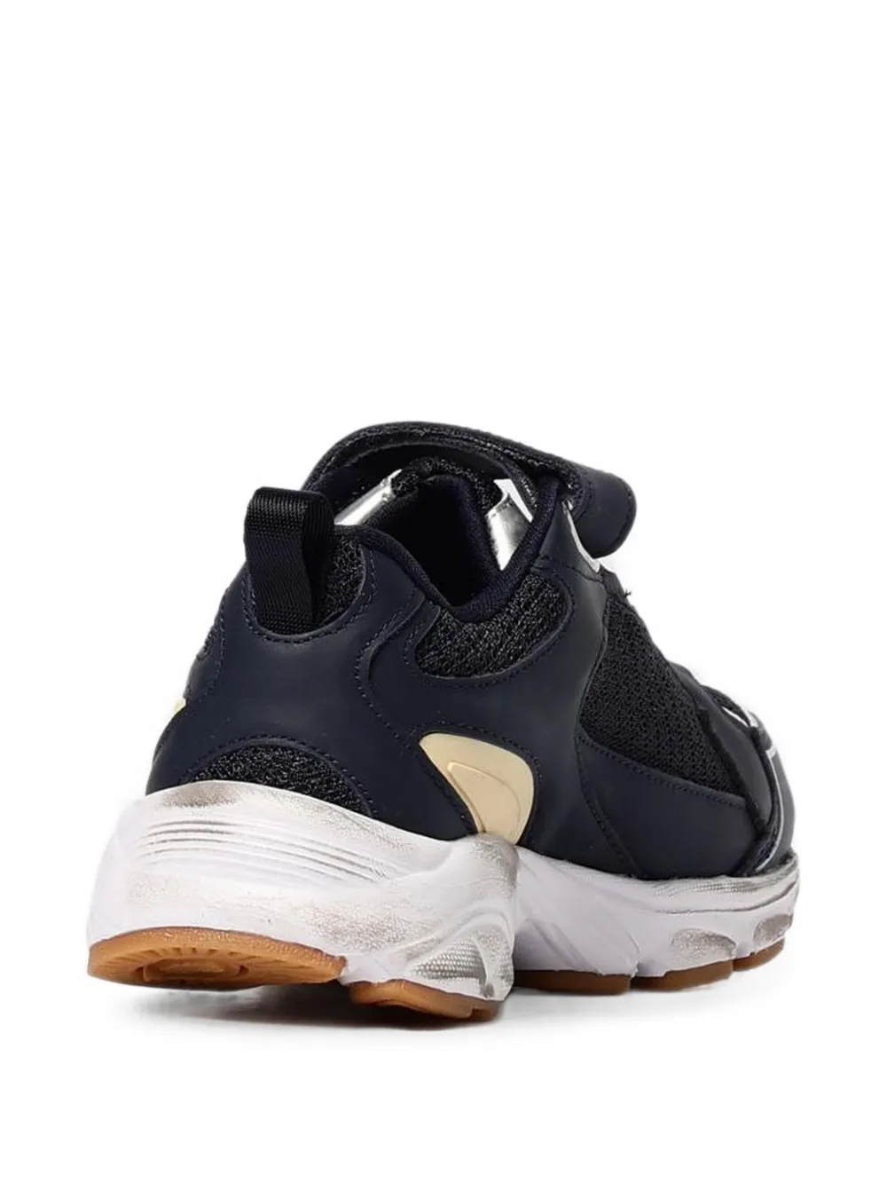Golden Goose Kids Lightstar star-patch low-top sneakers Blauw