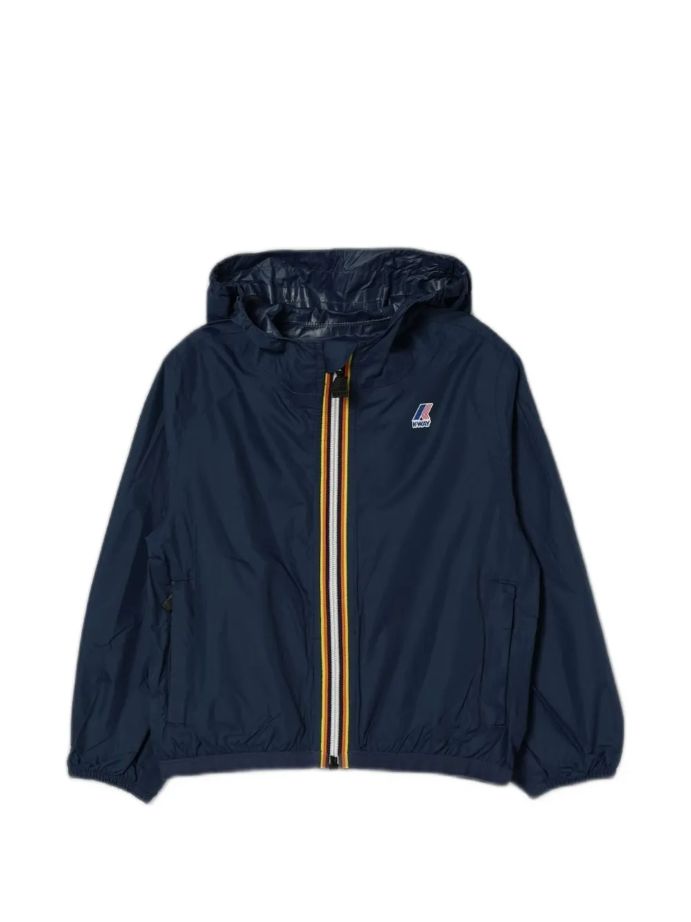K Way Kids P. Le Vrai 4.0 Claude hooded jacket - Blu
