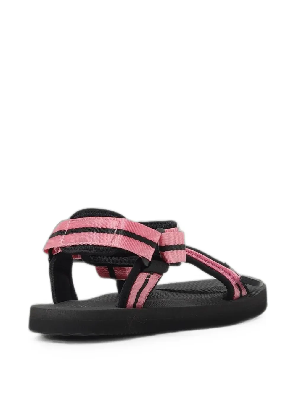 Palm Angels Kids x Suicoke touch-strap sandals Roze
