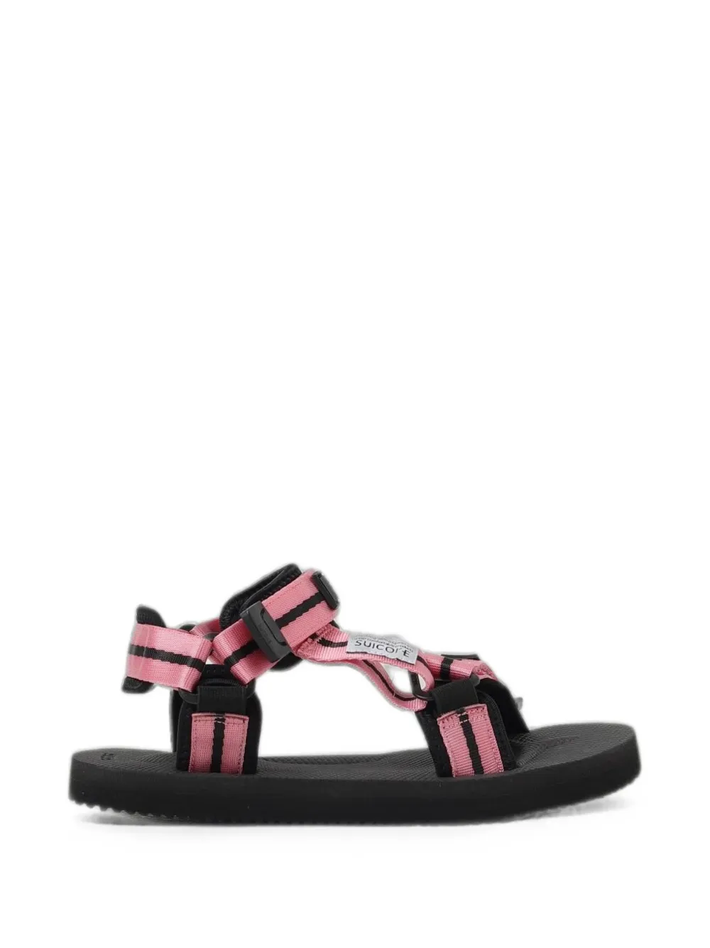 Palm Angels Kids x Suicoke touch-strap sandals Roze