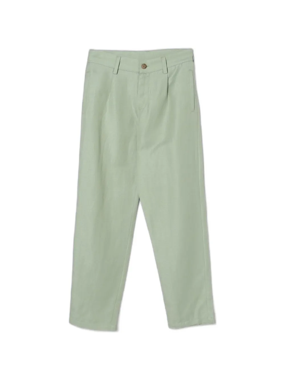 Emporio Armani Kids pleated chino pants - Verde