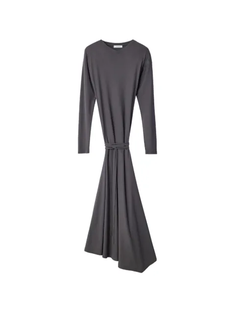 LEMAIRE vestido fluido de manga larga