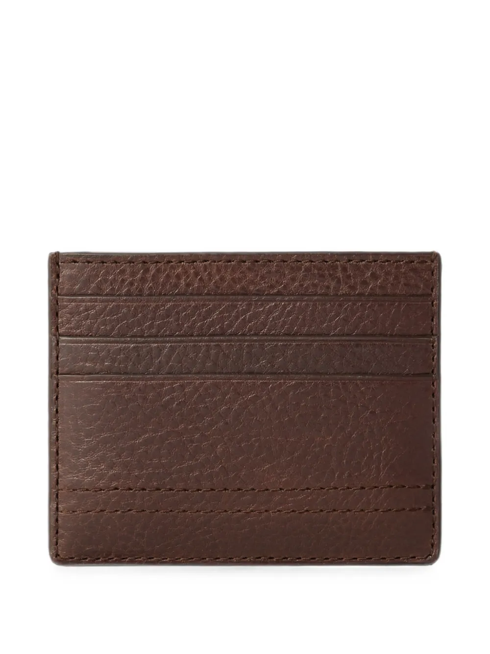 LEMAIRE Gear leren pasjeshouder Bruin