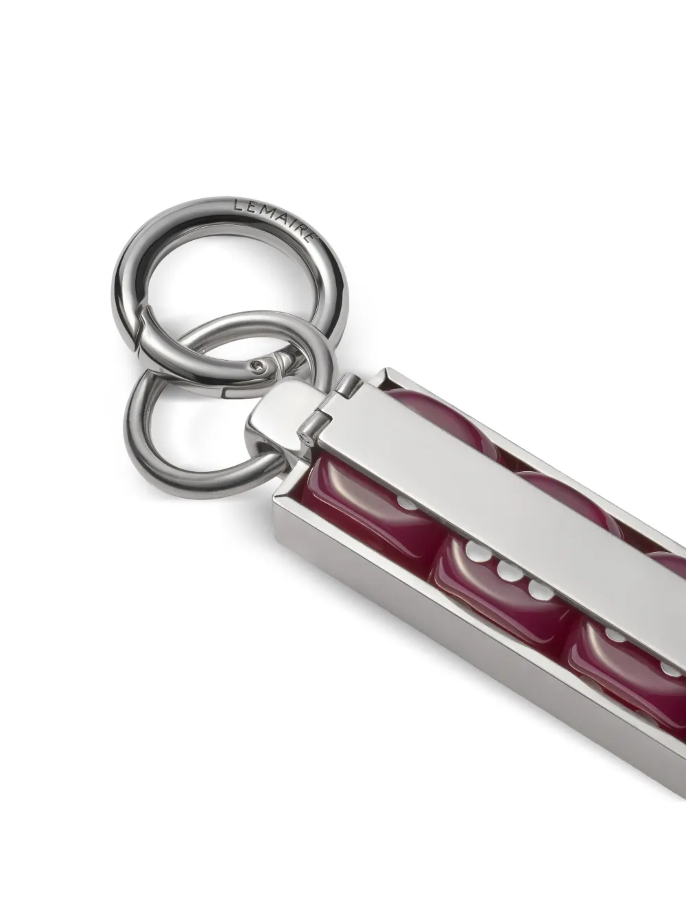 LEMAIRE Yam's bedel van messing Zilver