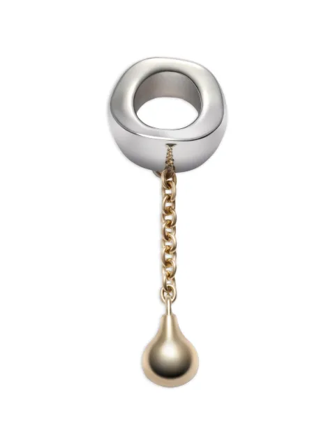 LEMAIRE scarf ornament in brass