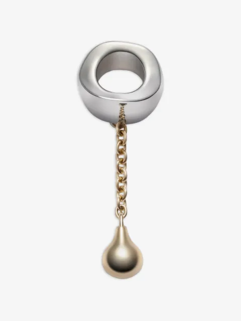LEMAIRE scarf ornament in brass