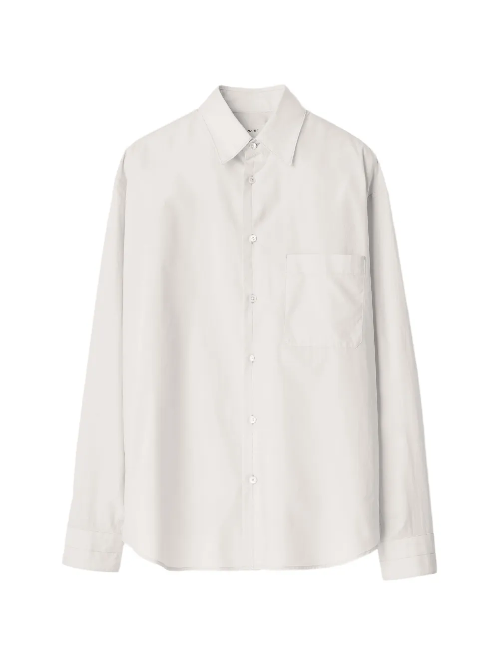 LEMAIRE washed chest-pocket shirt - Neutrals