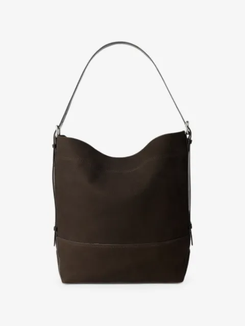 LEMAIRE Gürteltasche aus Alpaka-Nubuk