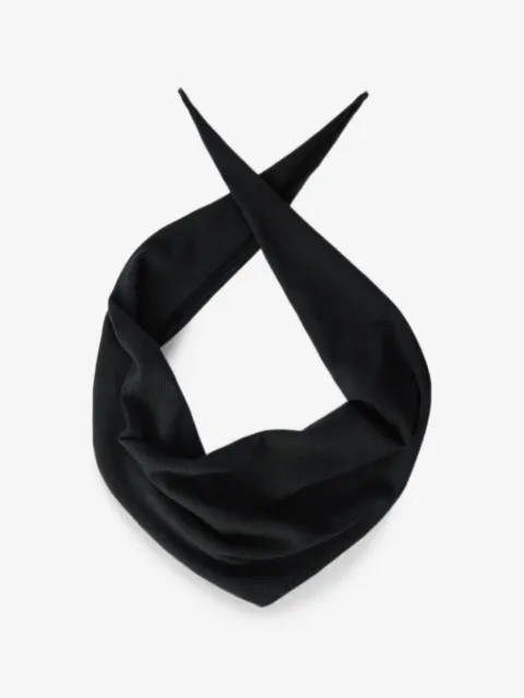 LEMAIRE Sciarpa triangolare in lana merino