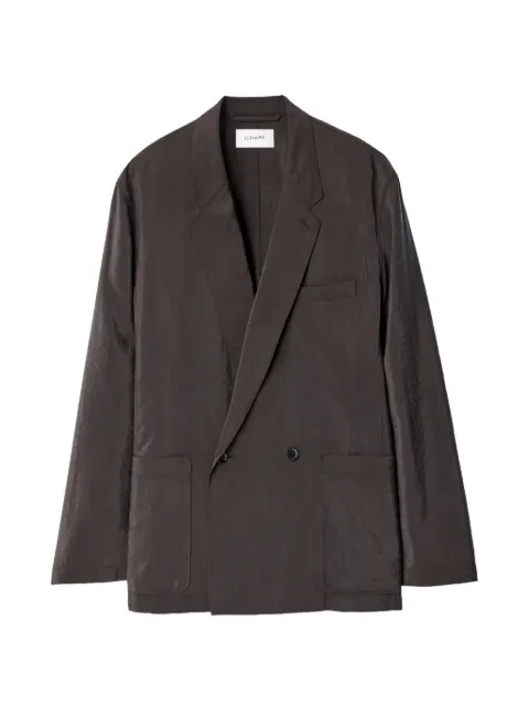 LEMAIRE light double-breasted jacket in dry silk