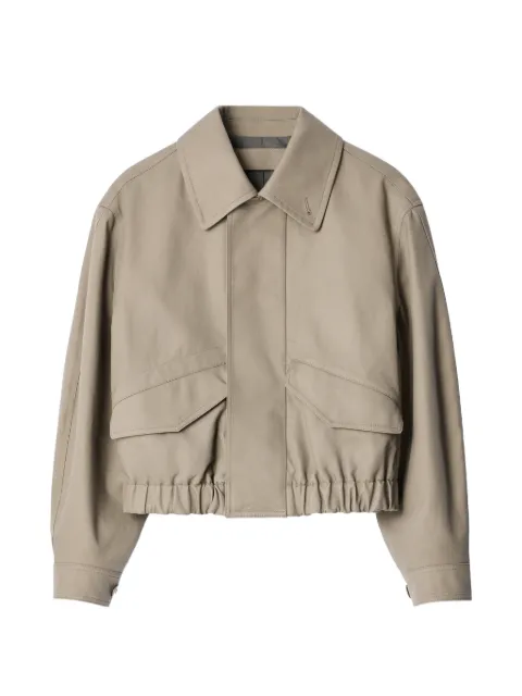 LEMAIRE short blouson in heavy cotton twill 