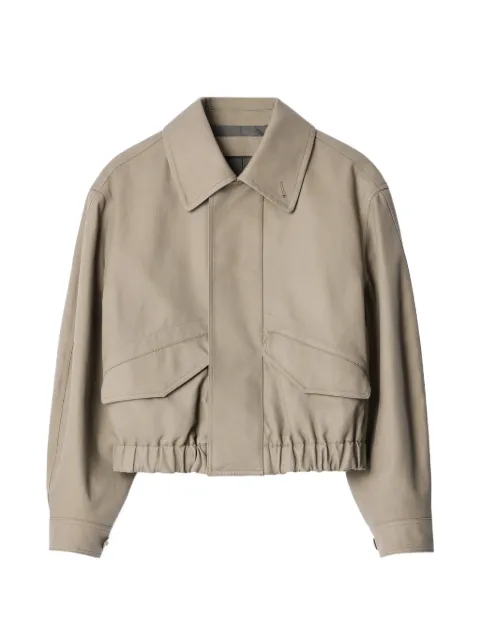 LEMAIRE short blouson in heavy cotton twill