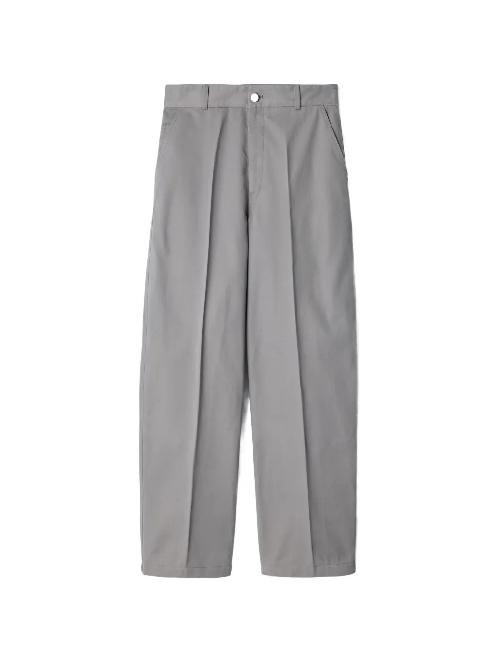 LEMAIRE barrel pants in polycotton twill