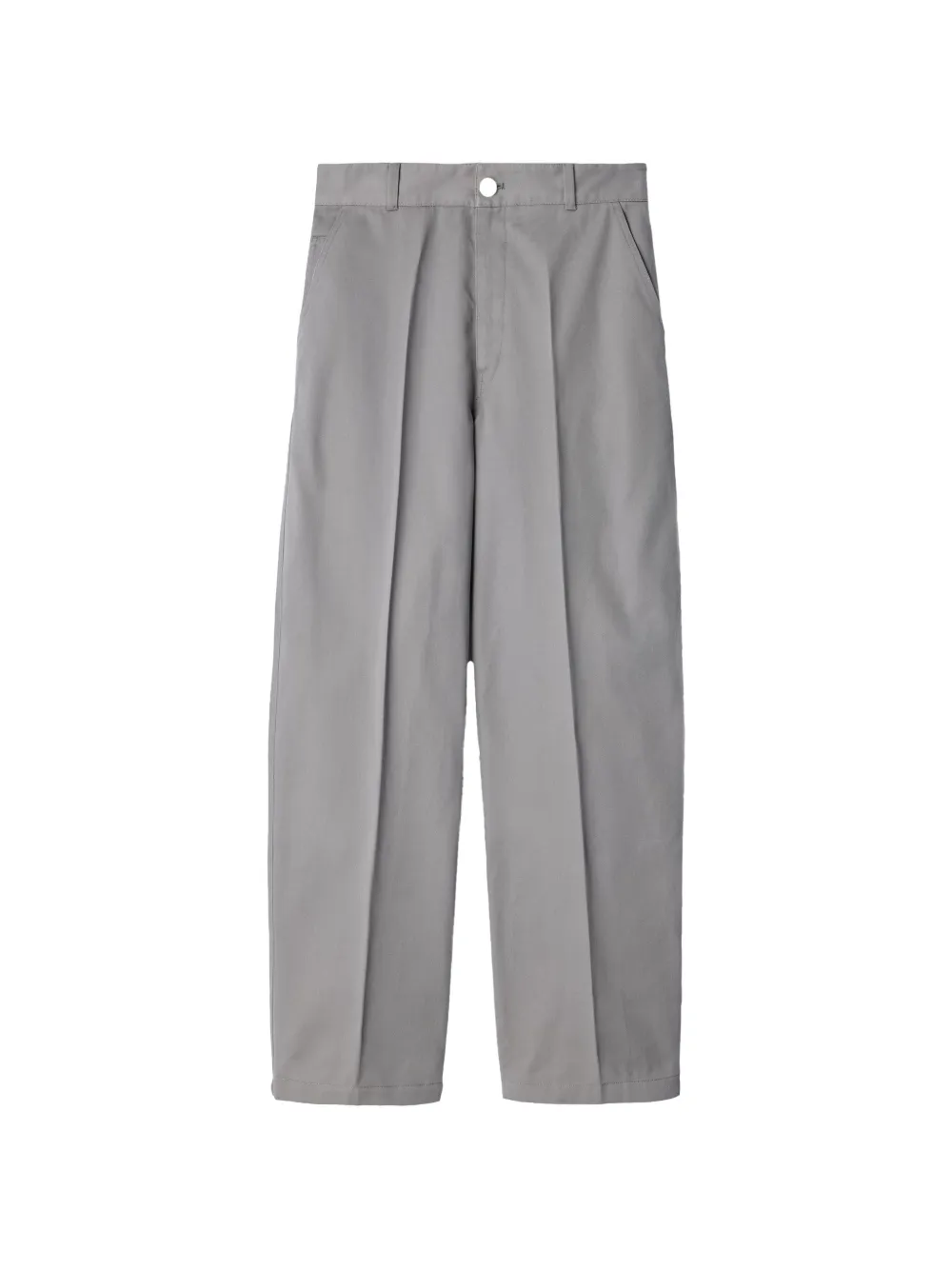 LEMAIRE pantalon en sergé de coton - Gris LEMAIRE pantalon en sergé de coton - Gris