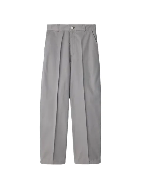 LEMAIRE Barrel trousers in twill