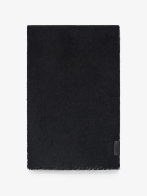 LEMAIRE fluffy scarf in alpaca wool blend