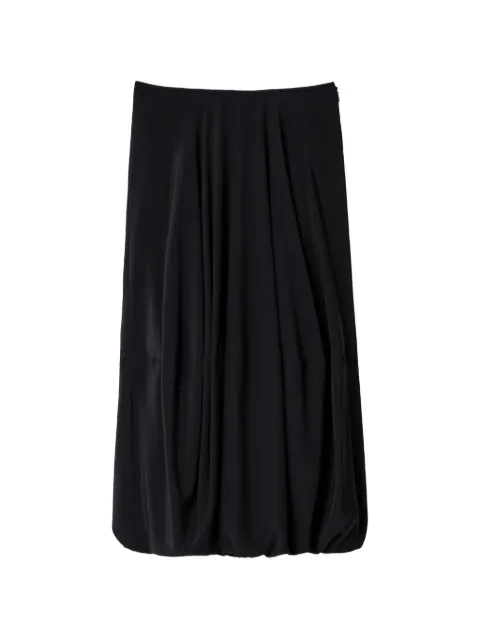 LEMAIRE balloon skirt in silk crepe de chine 