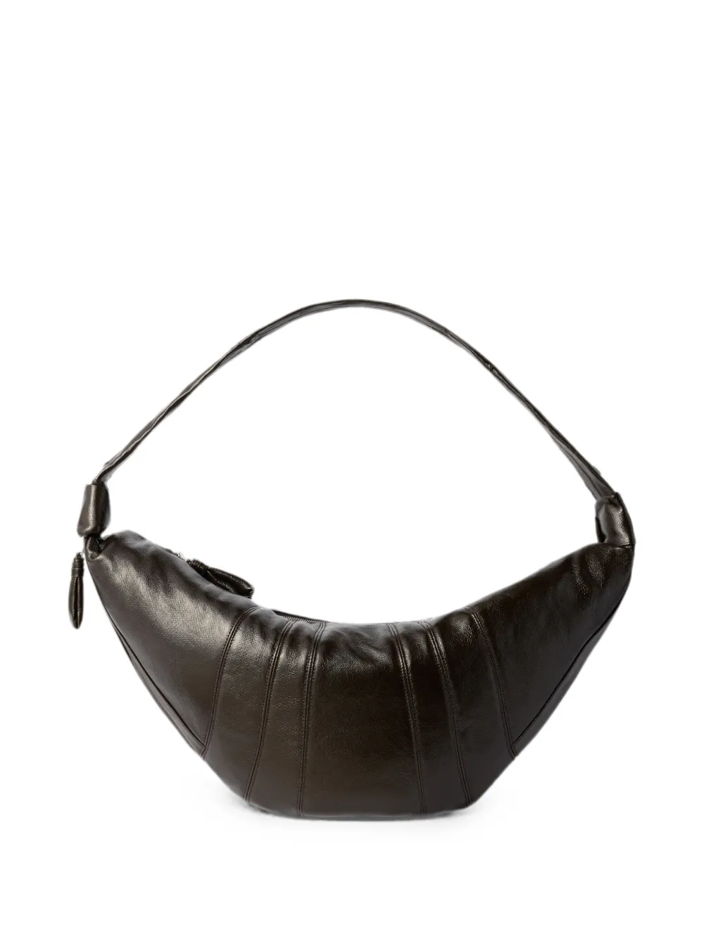 LEMAIRE large Croissant bag in coated-cotton