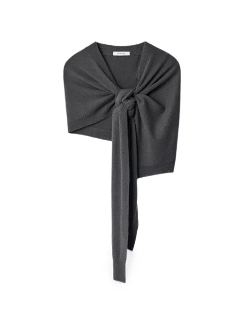 LEMAIRE draped scarf in cashmere 