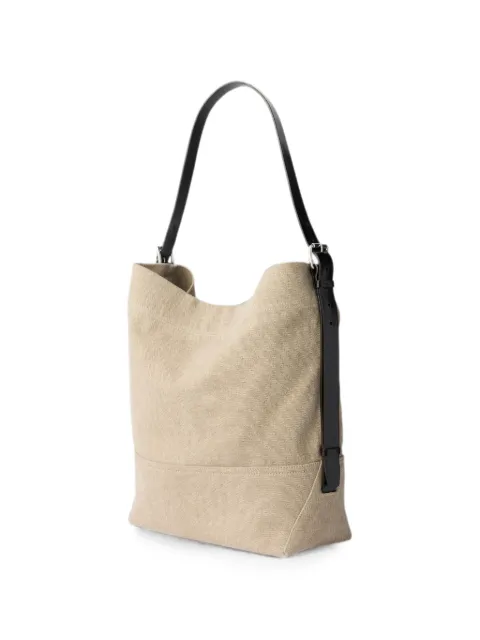LEMAIRE Bolsa tote em canvas pesado de algodão