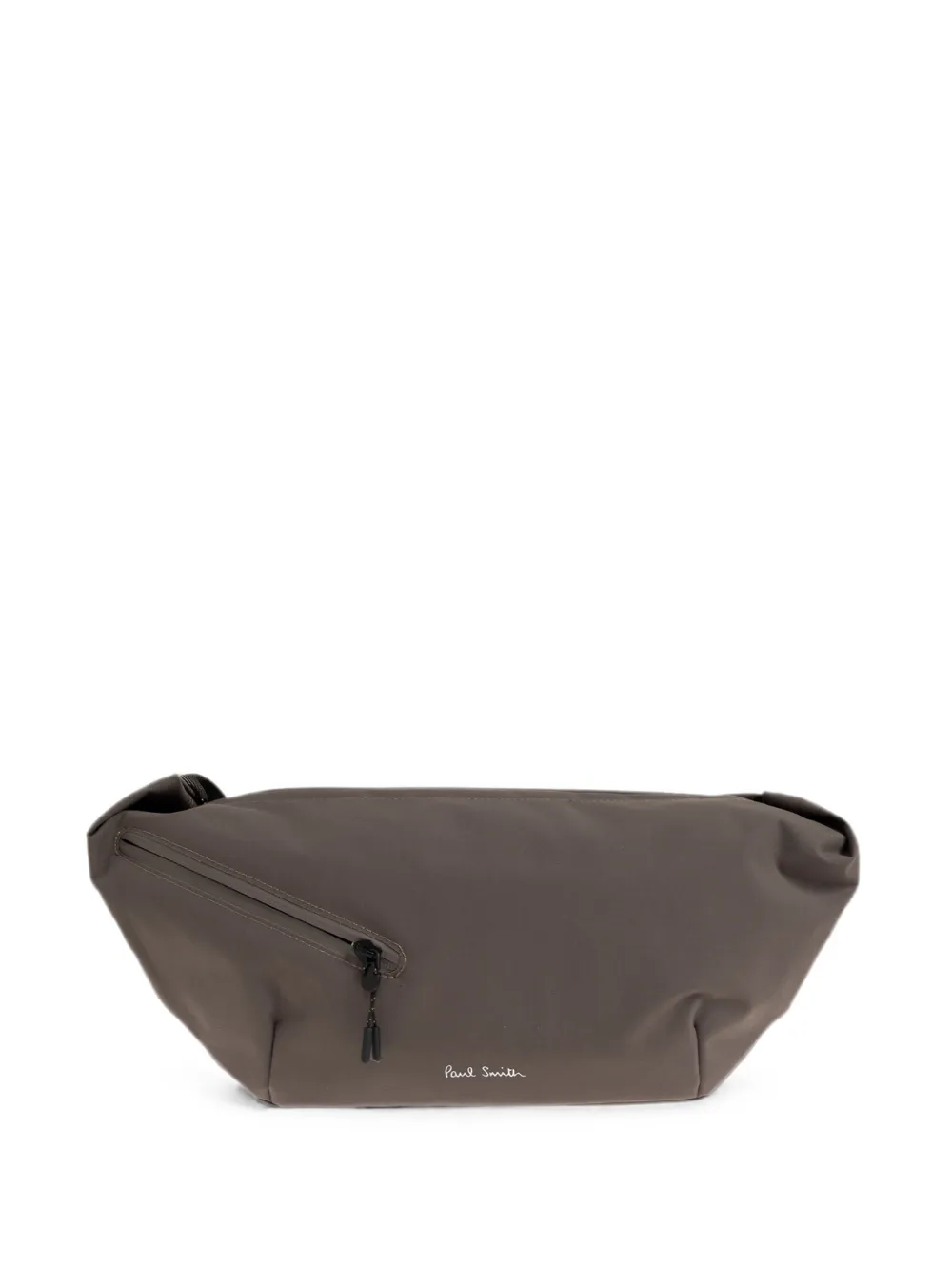 Paul Smith Logo-print Shoulder Bag In Brown