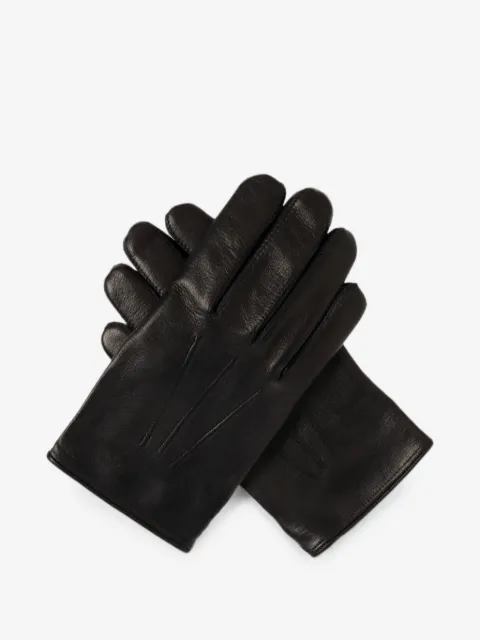 TOM FORD stitched-detail leather gloves