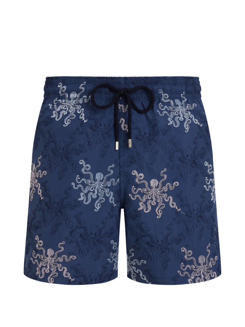 Vilebrequin octopus-embroidered swim shorts - Blue