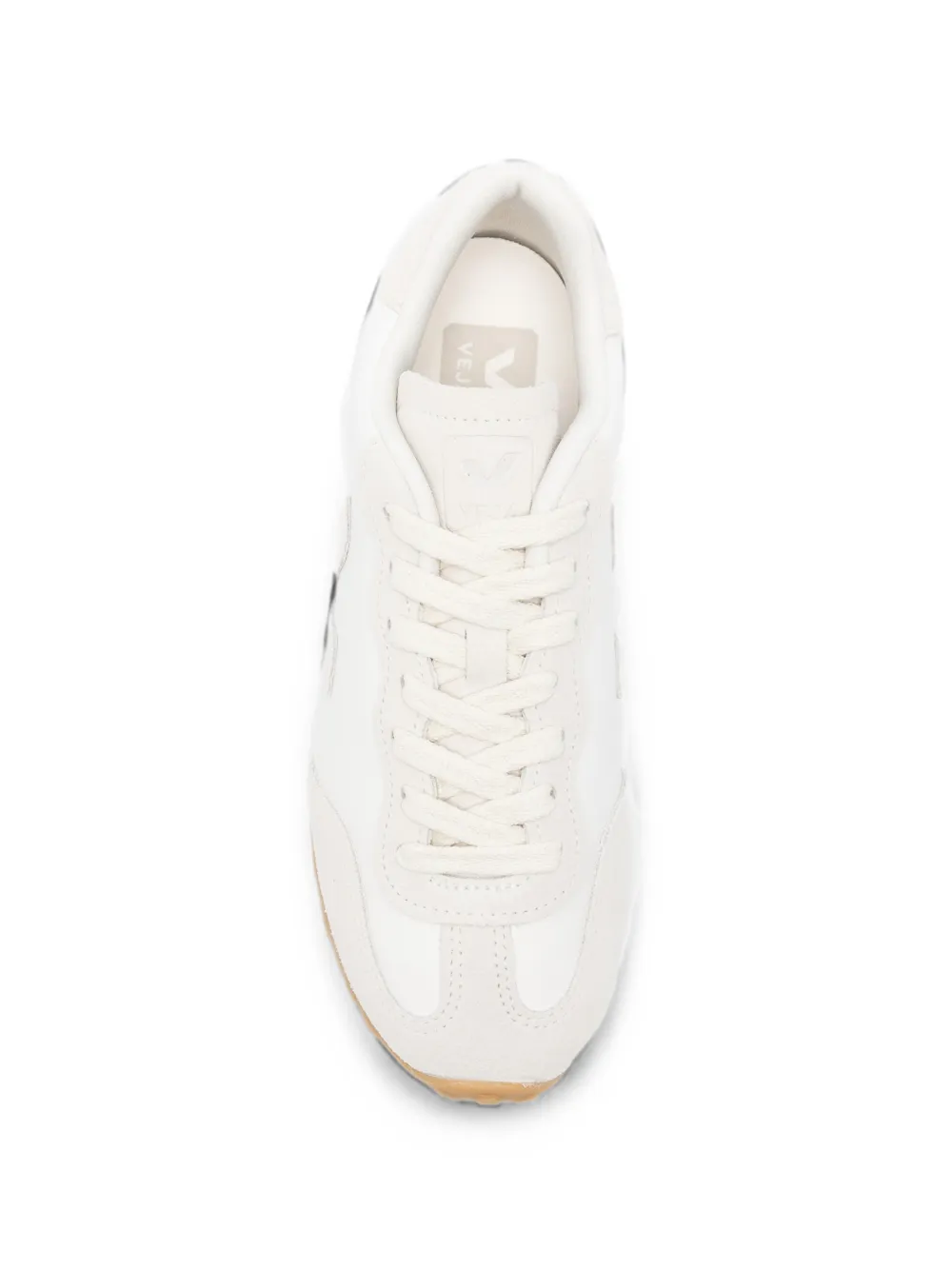 VEJA GT suede-panelled logo-patch sneakers Wit