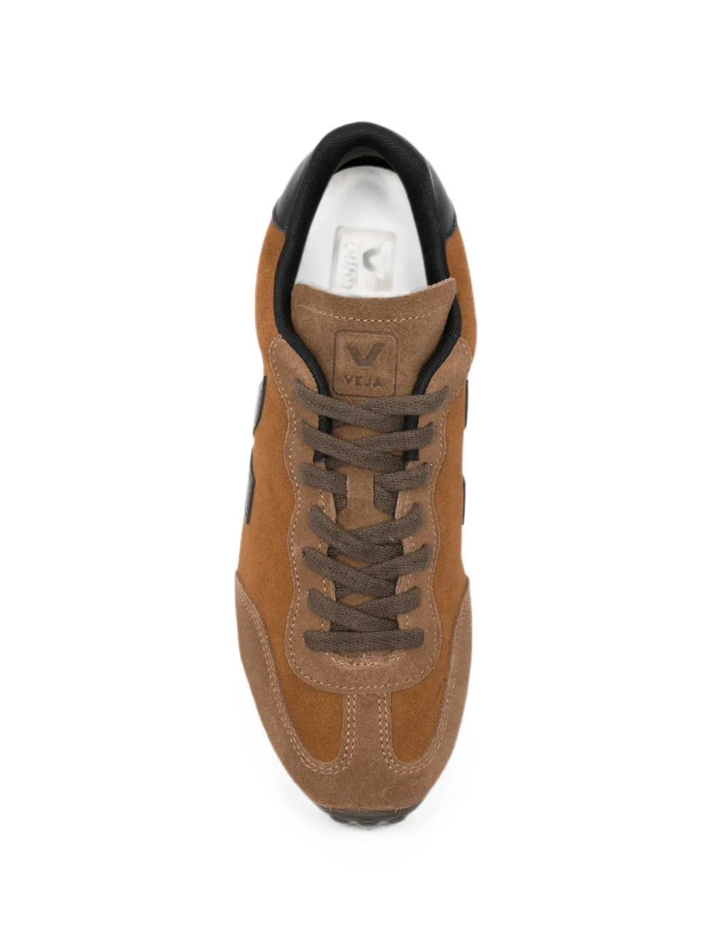 VEJA GT suède sneakers met logopatch Bruin