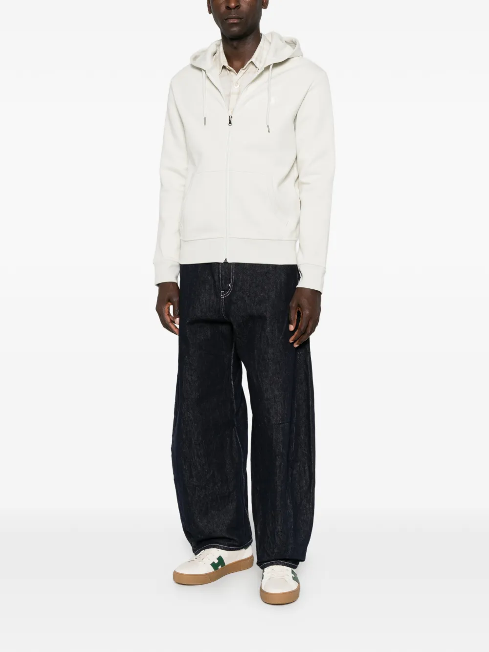 Polo Ralph Lauren Hoodie met geborduurd logo Grijs
