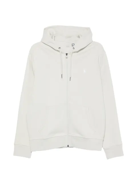 Polo Ralph Lauren logo-embroidery zip-up hoodie