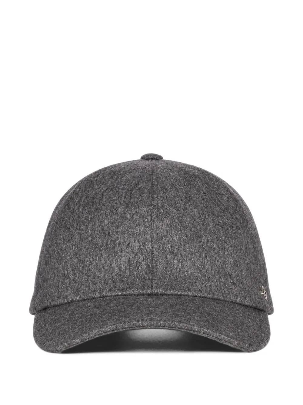 Tagliatore Denver logo-plaque cap Grijs