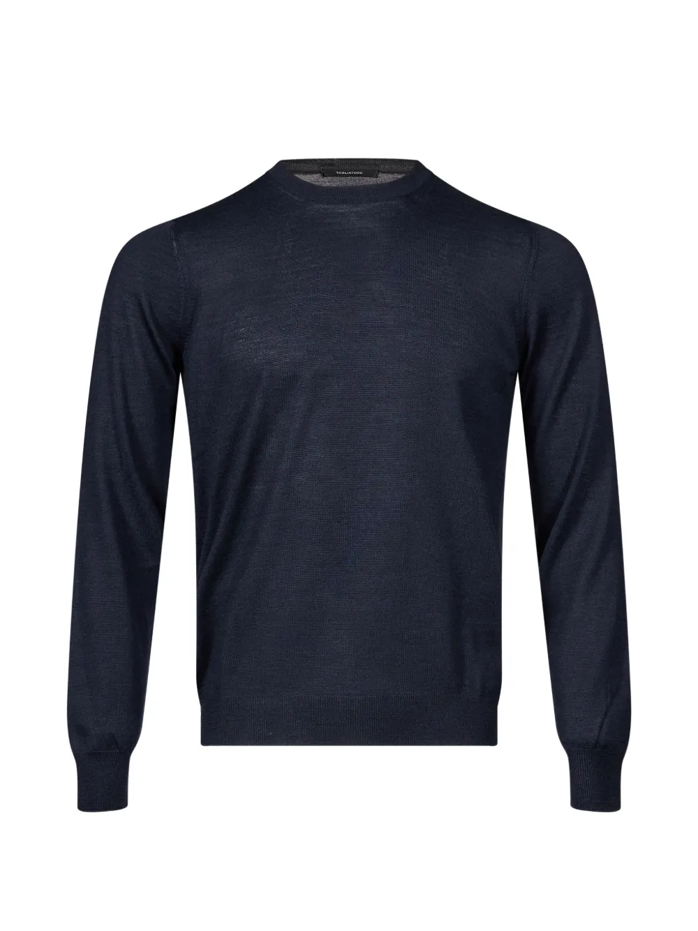 Tagliatore Budd crew-neck long-sleeve sweater Blauw
