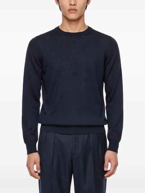Tagliatore Budd crew-neck long-sleeve sweater