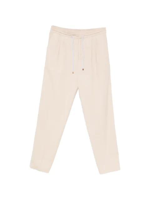 Brunello Cucinelli pleated drawstring-waist trousers