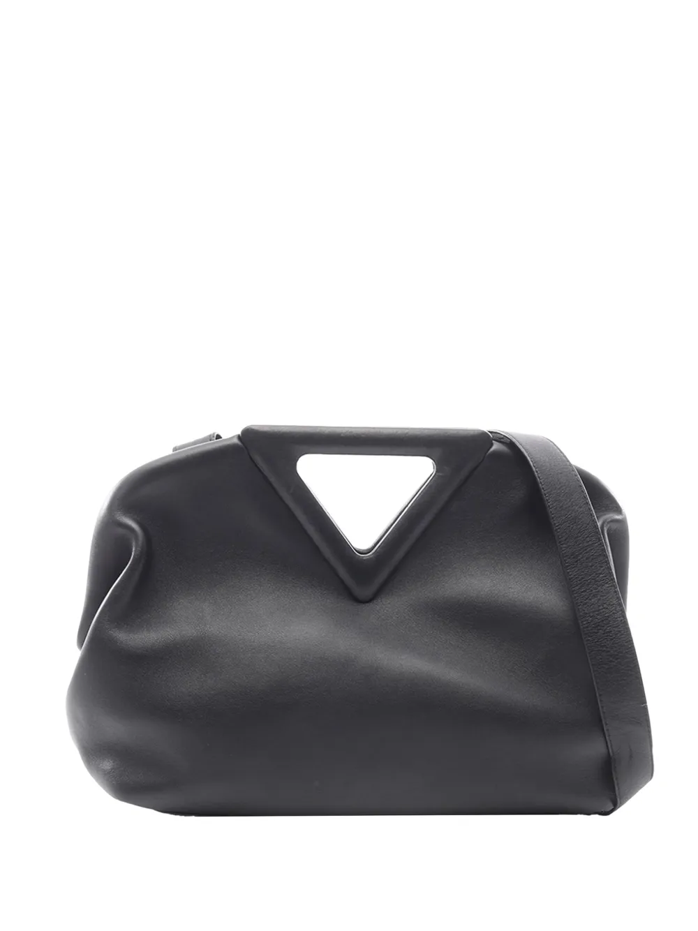 Bottega Veneta Pre-Owned 2012-2026 mittelgroße Point Satchel-Tasche - Schwarz