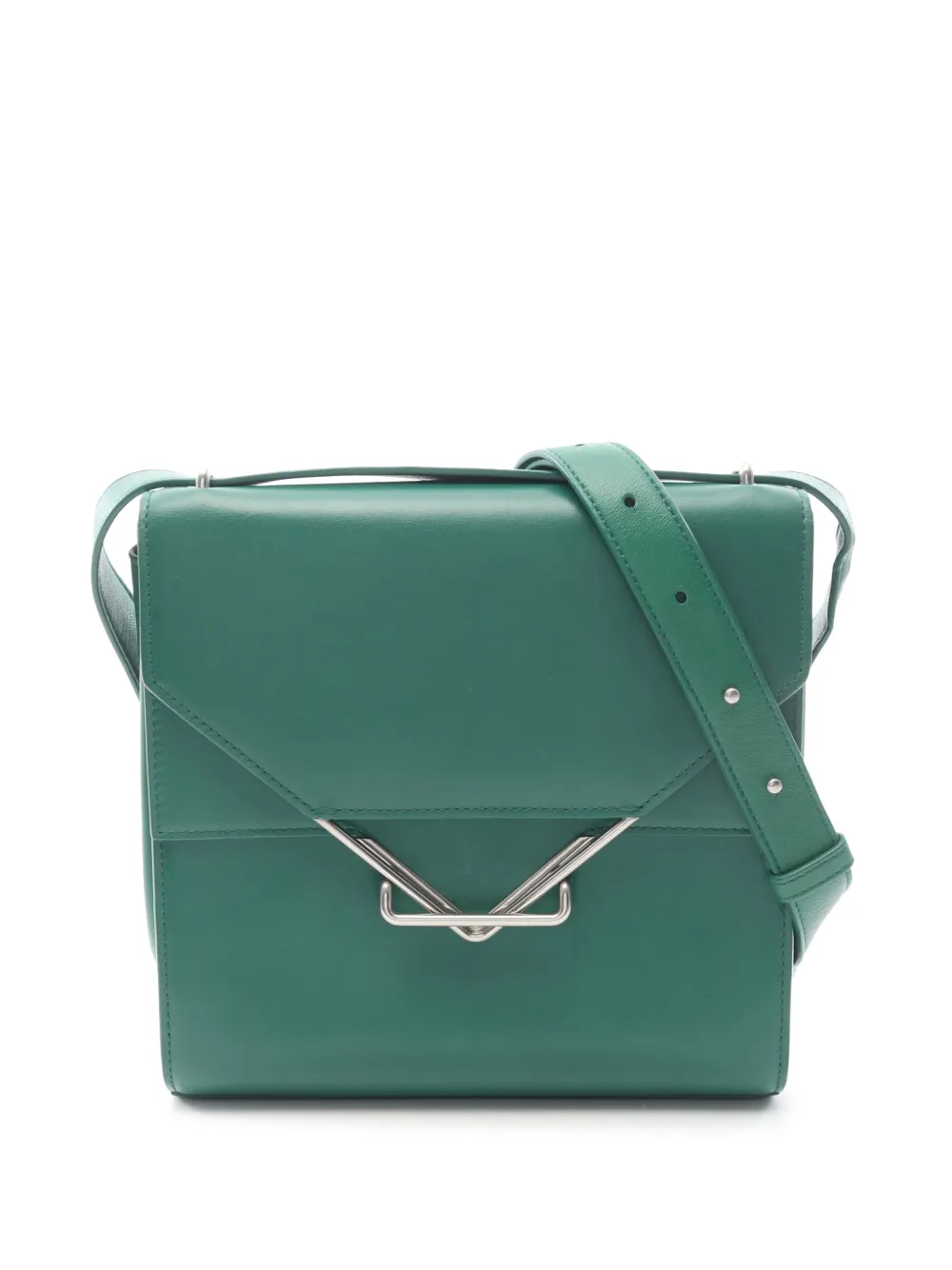 Bottega Veneta Pre-Owned Borsa a tracolla The Clip in pelle 2012-2026 - Verde