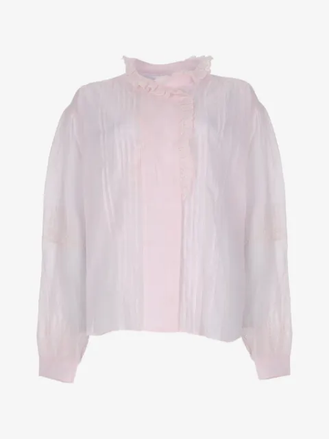 MARANT ÉTOILE Leota ruffled-detailing blouse